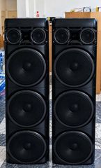 ηχεια bluetooth τεραστια 3χ12 ιντσες το καθενα σετ 2 τεμαχιων