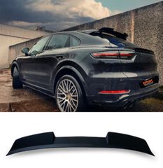ΑΕΡΟΤΟΜΗ ΟΡΟΦΗΣ PORSCHE Cayenne Coupe Performance Rear Roof Spoiler Wing piano black
