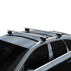 MENABO MENABO ΜΠΑΡΕΣ ΟΡΟΦΗΣ ΑΛΟΥΜΙΝΙΟΥ LINCE XL SILVER 135 cm ΣΕ ΑΣΗΜΙ ΧΡΩΜΑ ΓΙΑ Kia Carens (RP) 5 doors 2013>2019 ΜΕ FLUSH RAILS - 2 ΤΕΜ (8880/MB) MP.8880/MB-67-thumb-9