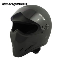ΚΡΑΝΟΣ BANDIT CRYSTAL HELMET,MATTE BLACK
