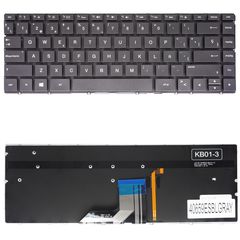 Teclado Español para Portátil - Spanish Laptop Keyboard για HP Spectre x360 13-ap0009nc - Product number : 5GV45EA L30312-FL1 ES No Frame Backlight Gray ( Κωδ.40659ESBLGRAY)