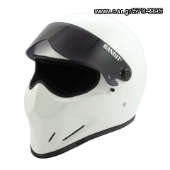 ΚΡΑΝΟΣ BANDIT CRYSTAL HELMET WHITE