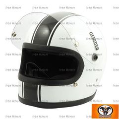 ΚΡΑΝΟΣ BANDIT INTEGRAL HELMET,WHITE/BLACK
