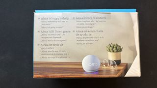 Amazon Echo Dot with Clock 5th Generation σε αρίστη κατάσταση-thumb-2