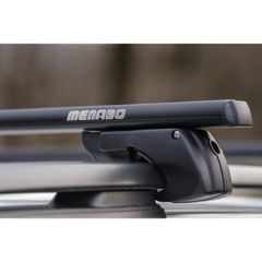 MENABO MENABO ΜΠΑΡΕΣ ΟΡΟΦΗΣ ΑΛΟΥΜΙΝΙΟΥ SHERMAN BLACK 120 cm ΣΕ ΜΑΥΡΟ ΧΡΩΜΑ ΓΙΑ Vortex Tingo 5 doors 2008>2013 ΜΕ RAISED RAILS (Παράλληλες Μπάρες με Κενό) - 2 ΤΕΜ. (12280/MB) MP.12280/MB-334