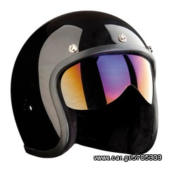 ΖΕΛΑΤΙΝΑ ΚΡΑΝΟΥΣ BANDIT ΦΙΜΕ SMALL VISOR FOR JET HELMETS STICKS BETWEEN INNER AND SHELL; TINTED