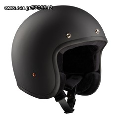 ΚΡΑΝΟΣ BANDIT ECE JET HELMET, MATTE BLACK, M2 