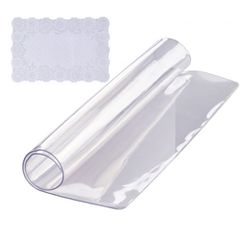 VEVOR Clear Protector Cover Table, 12" x12"/305 x 305 mm Κάλυμμα τραπεζιού, Πλαστικό τραπεζομάντιλο PVC πάχους 1,5 mm, Αδιάβροχο προστατευτικό επιφάνειας εργασίας για γραφείο, τραπεζάκι σαλονιού, τραπ