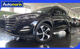 Hyundai Tucson 2016 Premium Blue Sunroof Auto Leather Navi / 6 Χρόνια Δωρεάν Se