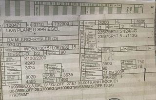Καρότσα Μουσαμάς Mercedes-Benz 2005 Atego 818 – 7.5t – Μουσαμάς – Μόνο 223.000 km-thumb-18