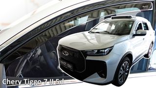 Heko - Ανεμοθραύστες Παραθύρων Για Chery Tiggo 7 II Gen 2020 > 5πορτο υλικό Acrylic Χρώμα Φιμέ - 2 τεμ. (ΑΝΕΜ.10803)