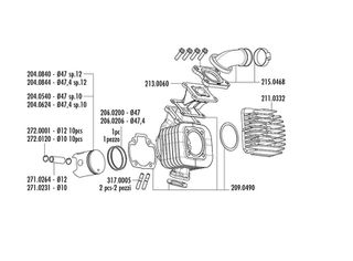 Polini Cylinder Kit-thumb-1