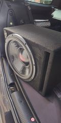 Subwoofer DD 1515a-s4 700 watt με 2100watt μεγιστη ισχυς μαζι με κουτα σε ΑΡΙΣΤΗ ΚΑΤΑΣΤΑΣΗ