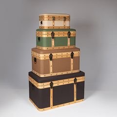 S/4 ΜΠΑΟΥΛΑ ΜΑΥΡΟ - ΚΑΦΕ - ΠΡΑΣΙΝΟ - ΕΚΡΟΥ 69x43x41cm / 59x36x33cm / 49x28x25cm / 39x22x19cm Eurolamp 810-00062