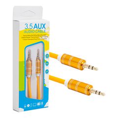 POWERMASTER PM-3835 3.5mm Male to 3.5mm Male Silicone AUX Cable 1.1m