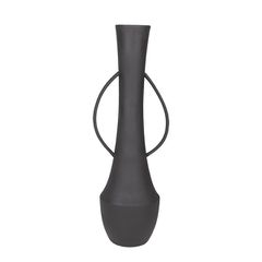 ΒΑΖΟ ΠΟΡΣΕΛΑΝΙΝΟ ΜΑΥΡΟ 28x22.5x80cm Eurolamp 819-01649