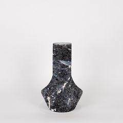 ΒΑΖΟ ΜΕΤΑΛΛΙΚΟ ΜΩΣΑΪΚΟ ΜΑΥΡΟ ΑΝΤΙΚΕ 26x26x39cm Eurolamp 819-01070
