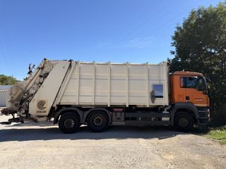 Απορριμματοφόρο MAN 2014 26.320 TGS ** Zöller Magnum XXL **-thumb-1