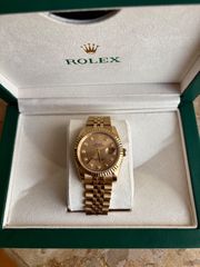 Rolex Datejust – Champagne Diamond Dial (Jubilee / Fluted) Replica
