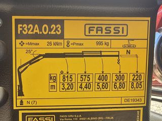 Γερανοί Fassi 2026 New  Fassi F32A.0.23 Active - 3 Υδραυλικά βελόνια-thumb-4