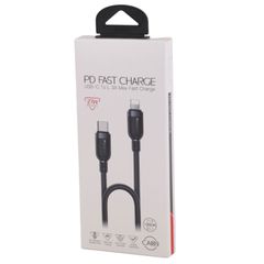 Καλώδιο Τροφοδοσίας USB Type-C To Lightning Fast Charging & Data Sync CA189 για Apple Iphone 14 Plus 14 Pro Max iPhone 13 mini 13 Pro iPhone 12 iPhone XR iPhone 8 iPhone 7 Plus USB Cable PD 27W 3A Mal
