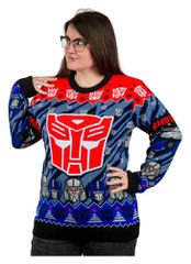Transformers Christmas Sweater Size XXL
