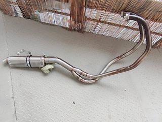 Ολόσωμη εξάτμιση inox για KAWASAKI KLE '91-'07