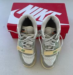 Nike Air Trainer 1 "Enamel Green" (DX4462-300) - Size 40