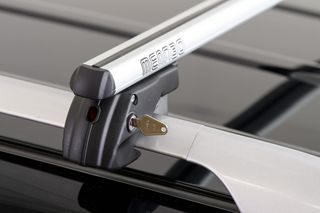 MENABO ACURA TSX SPORT WAGON 09/2010 > 05/2014 5 DOORS STATION WAGON ΜΕ RAISED RAILS ΜΠΑΡΕΣ ΑΛΟΥΜΙΝΙΟΥ SHERMAN SILVER 120 CM - 2 ΤΕΜ. ( MP.9590/MB-18