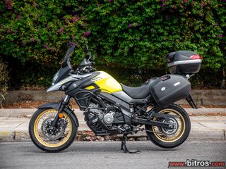Suzuki V-Strom 650 XT 2018 3X ΒΑΛΙΤΣΕΣ 1ΧΕΡΙ BOOK SERVICE ΑΡΙΣΤΟ!-thumb-2