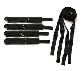 Bedroom Bed Bondage Restraints BDSM Kit-thumb-2