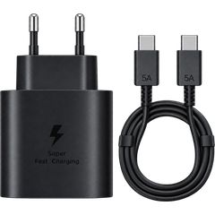 Gerlax A11 Wall adapter 25W USB-C & Cable USB-C Μαύρο