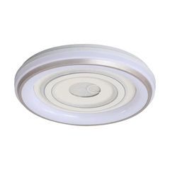 VTAC - Φωτιστικό Οροφής Πλαφονιέρα LED 60W Στρογγυλή CCT Dimmable με Τηλεχειριστήριο RF Λευκό IP20 - SKU: 24519