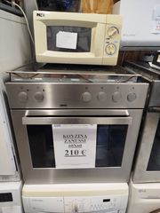 Κουζίνα ZANUSSI εντοιχιζομενη Inox 60 x 60 με κεραμικές εστίες 8 ετών σε άριστη κατάσταση (ΠΑΤΣΑΤΖΑΚΗΣ)
