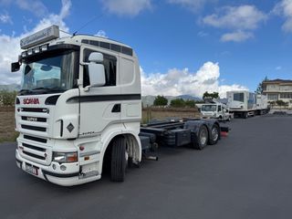 Σασί Scania 2007 R500 470 μεταξόνιο, τεμπέλης τιμόνι-thumb-1