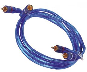 2 RCA + 2 RCA GOLD Cable 1.5-1.8m-thumb-1