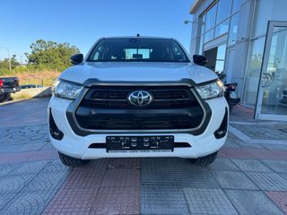 Pickup - Αγροτικό Toyota 2022 *HILUX 2.4D 4X4 Advance *ΕΛΛΗΝΙΚΗΣ ΑΝΤ*ΔΙΠΛΟΚΑΜΠΙΝΟ*SERVICE-thumb-1