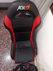 Πλήρες Sim Racing Setup Logitech G29 με Shifter, 3 Πεντάλ και ADX Racing Seat