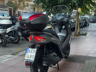 Sym HD 300 2021 Αγρατζουνιστο / παρπριζ / βαλίτσα / 2 κλειδιά-thumb-3