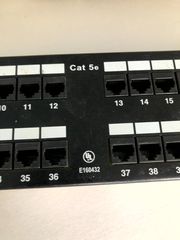 Patch Panel 48 Port CAT 5 – UL E160432 – Rack Δικτύου-thumb-2