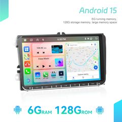 Skoda Fabia (2007-2015) 9" Οθόνη Android Car Radio Navigation | 6GB+128GB | 8-Core | Ασύρματο CarPlay & Aσύρματο Android Auto | GPS | WiFi | EQ | HiFi | FM/RDS