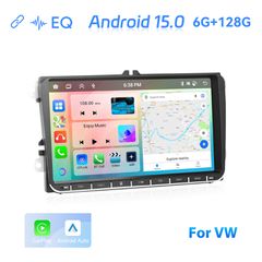 VW Caddy (2004-2015) 9" Οθόνη Android Car Radio Navigation | 6GB+128GB | 8-Core | Ασύρματο CarPlay & Aσύρματο Android Auto | GPS | WiFi | EQ | HiFi | FM/RDS