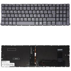 Teclado Español para Portátil - Spanish Laptop Keyboard για HP ZBook Power 16 G11 ProBook 465G11 EliteBook 665G11 N98507-001 N98508-001 ES Nο Frame Backlight Gray ( Κωδ.41301ESNOFRBL )