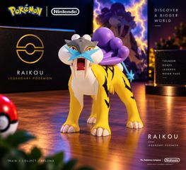 Raikou 3D Printed συλλεκτική φιγούρα Legendary Pokémon