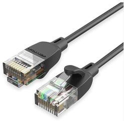PATCH CABLE CAT.6A UTP/5M BLACK IBIBJ VENTION