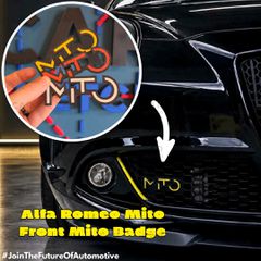Alfa Romeo MiTo Σήμα Εμπρός Γρίλιας – Λευκό, Κόκκινο ή Κίτρινο