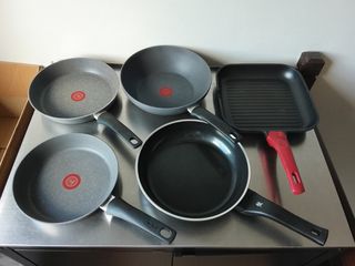 Tefal, WMF και Izzy σετ 5 τηγανιών και γκριλιέρας