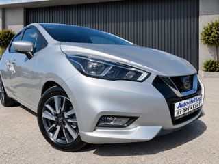 Nissan Micra 2017 ~N-Connecta-Πιλότος-Κλίμα-Ζάντες 16"-Κάμερα-Πλοηγός-Keyless~