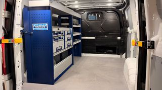 Ford Transit Custom 2020 L1H1 3ΘΕΣΙΟ με Εργαλειοθηκες APPLE CAR PLAY-thumb-4