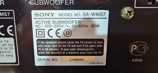 SONY SA-WMS 7 PASCAL ACTIVE SUBWOOFER 8''-thumb-13